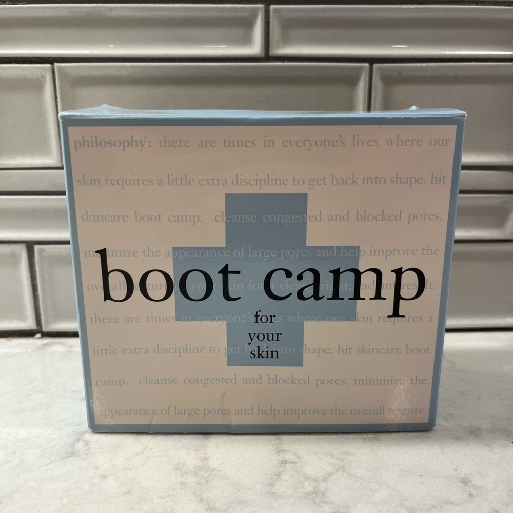 Philosophy Boot Camp For Skin Oxygen Peel Catalase Enzyme Capsules Purity Set